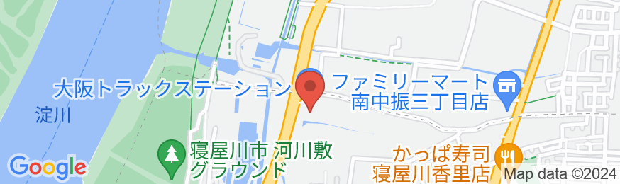 ゆにろーず大阪TS店の地図