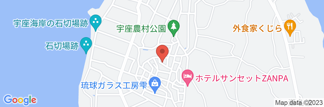 ゲストハウス武蔵の地図