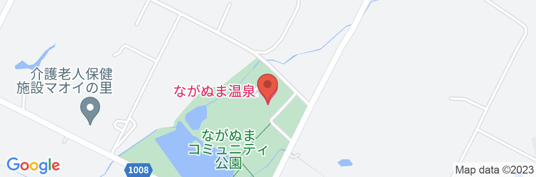 ながぬま温泉の地図