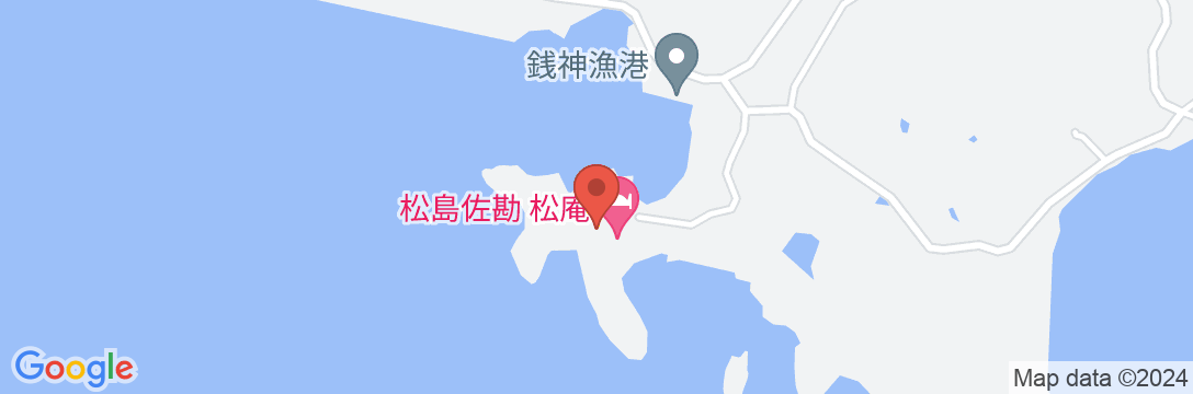 松島佐勘 松庵の地図