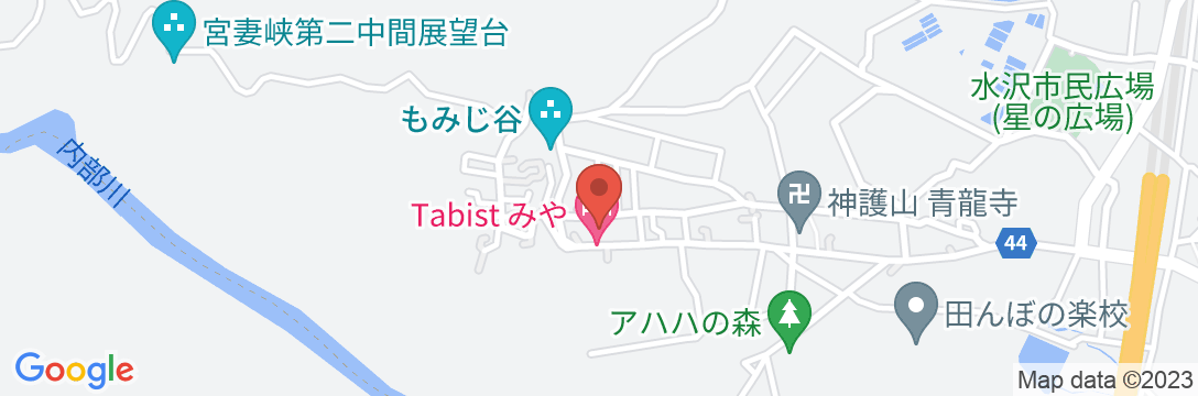 Tabist みや 四日市水沢の地図