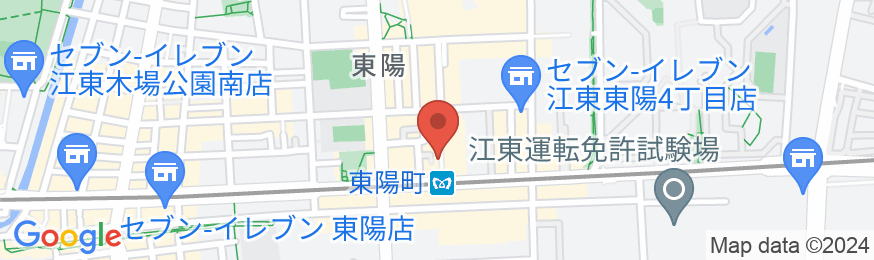 相鉄フレッサイン 東京東陽町駅前の地図