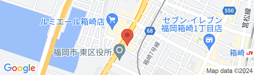 福岡リーセントホテルの地図