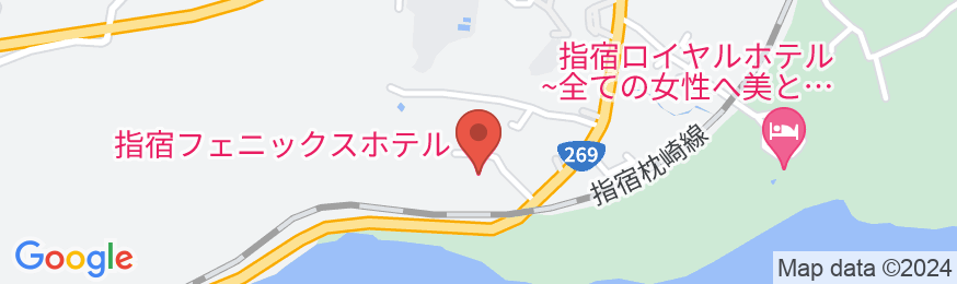 指宿温泉 指宿フェニックスホテルの地図