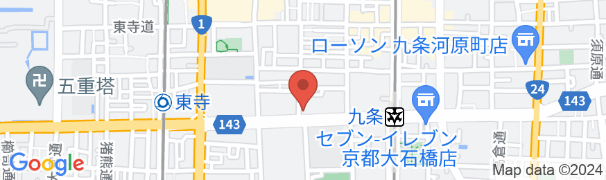 京都第一ホテルの地図