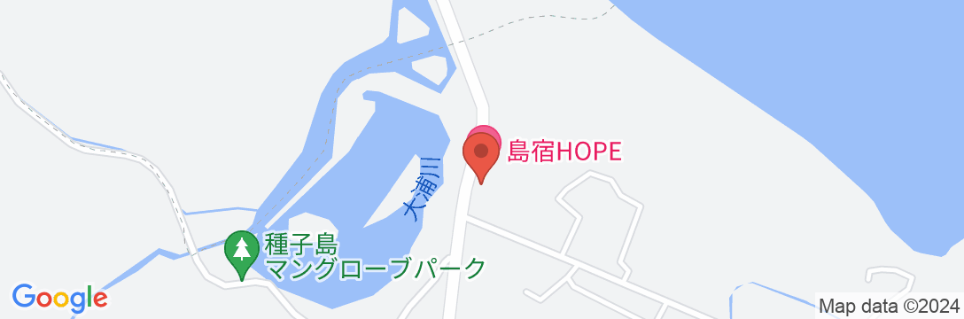 島宿HOPE <種子島>の地図
