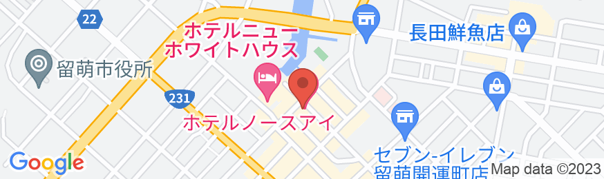 HOTEL NORTH.i(ホテル ノース アイ)の地図