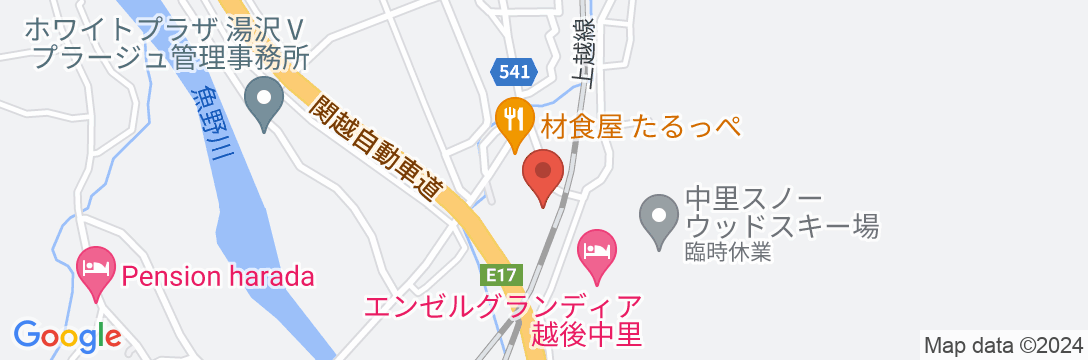 こまくさ<新潟県>の地図