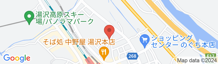 民宿中澤の地図