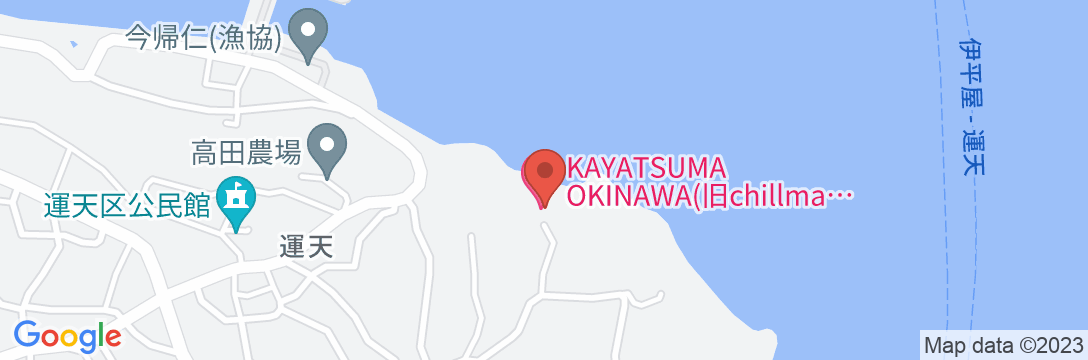 KAYATSUMA OKINAWA HOTEL & RESORTの地図