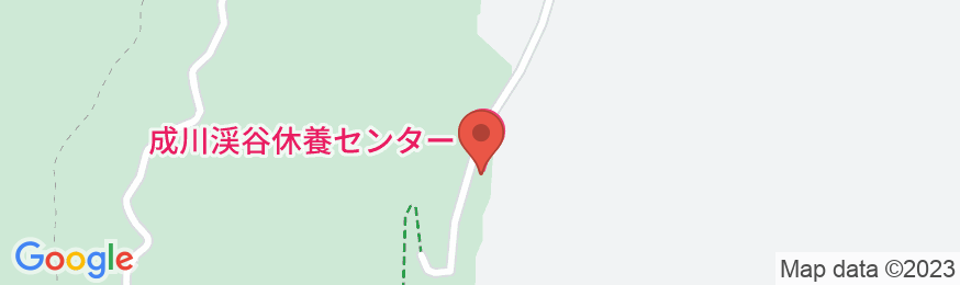 成川渓谷休養センターの地図