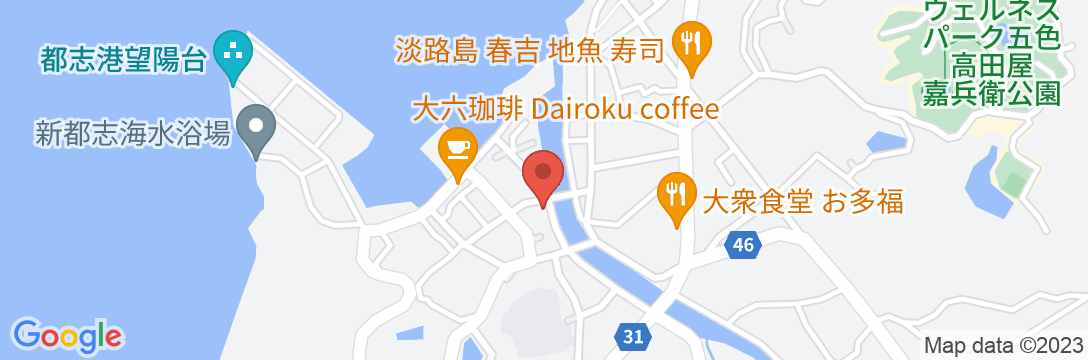 川長旅館 <淡路島>の地図