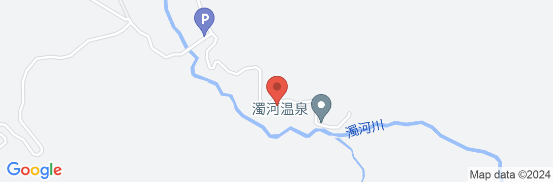 濁河温泉 源泉かけ流しの宿 朝日荘の地図