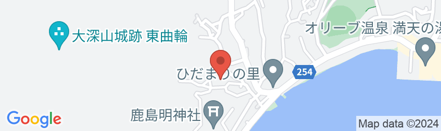 小豆島温泉“瀬戸の御湯”ホテルニュー海風 <小豆島>の地図