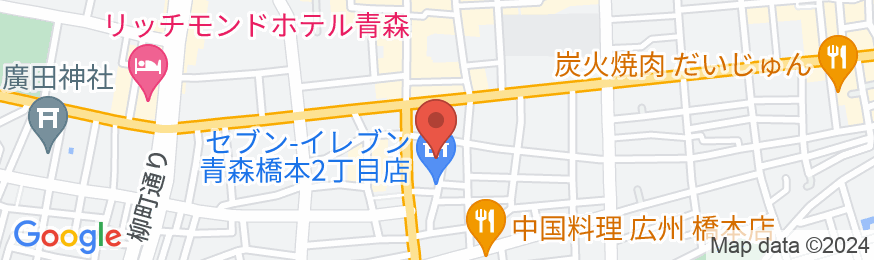中村屋旅館 <青森県>の地図