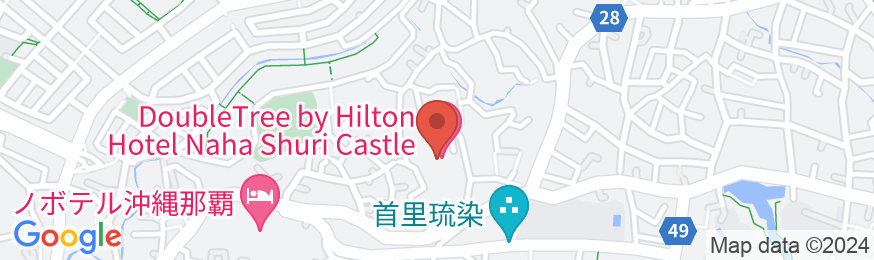 ダブルツリーbyヒルトン那覇首里城の地図