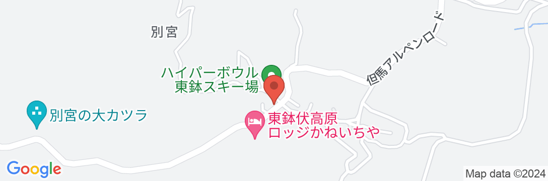 ロッヂ鉢の地図