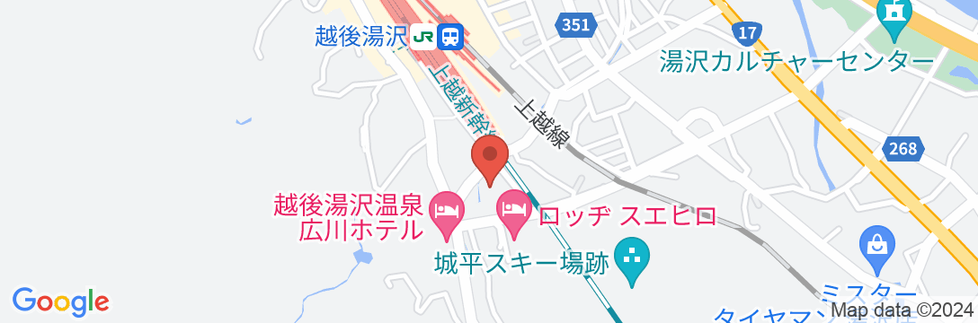 四季Yuzawa QUATTRO(クワトロ)の地図