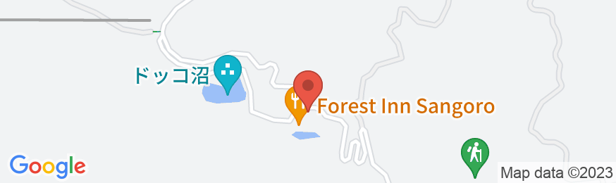 forest inn. SANGOROの地図