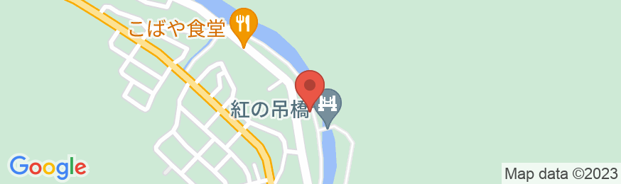 塩原温泉 満寿家の地図