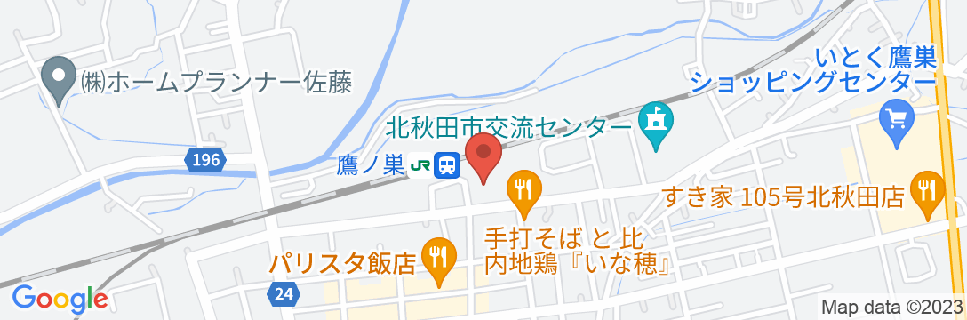 ビジネスホテル八木の地図