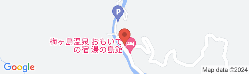 いにしえの宿 梅ヶ島温泉泉屋旅館の地図
