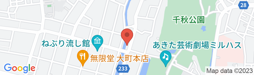 アパホテル〈秋田千秋公園〉の地図