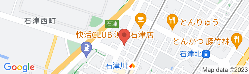 臨海ホテル石津店の地図