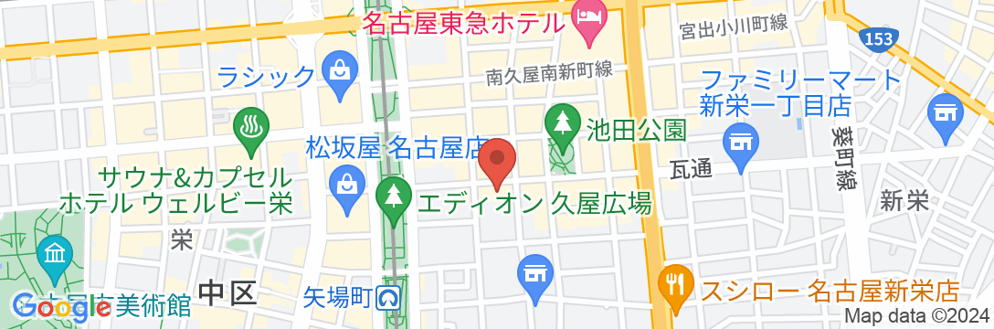 ABホテル名古屋栄の地図