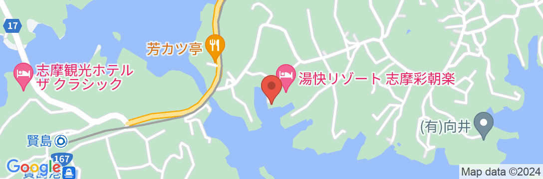 旅館 弁天荘の地図