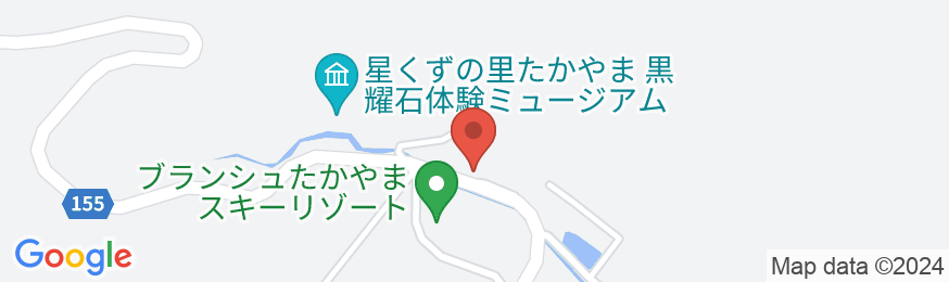 ペンション ウイング <長野県小県郡>の地図