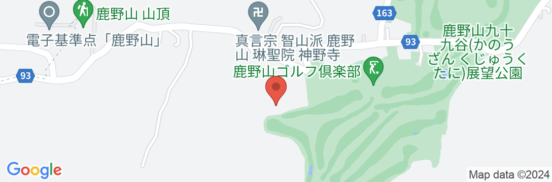 かずさリゾート 鹿野山ビューホテルの地図
