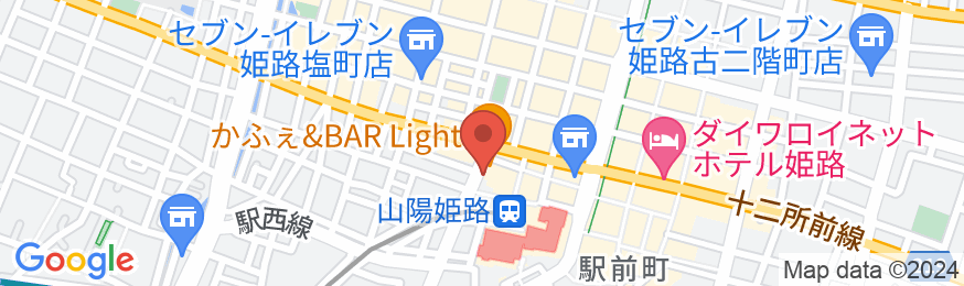 ホテルリブマックス姫路駅前の地図