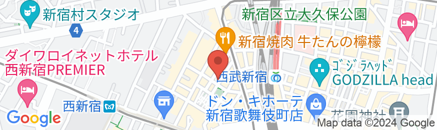 ビジネスホテル新宿タウンアネクスの地図