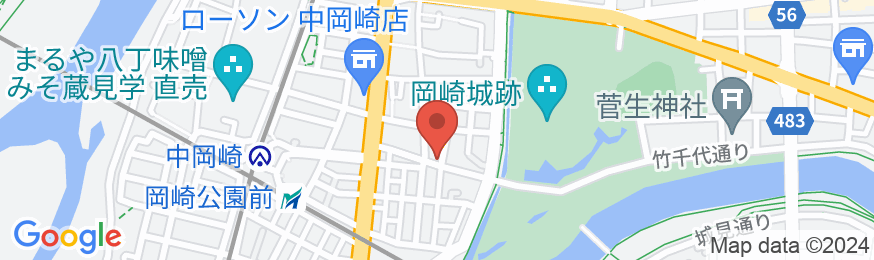 ビジネス旅館 友栄(ともえ)の地図