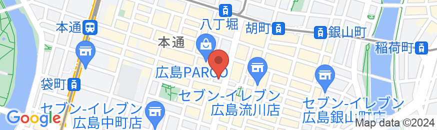 広島ワシントンホテルの地図