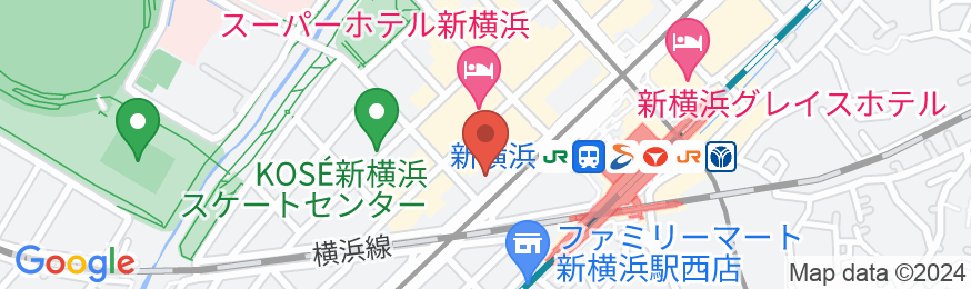 新横浜フジビューホテル スパ&レジデンスの地図