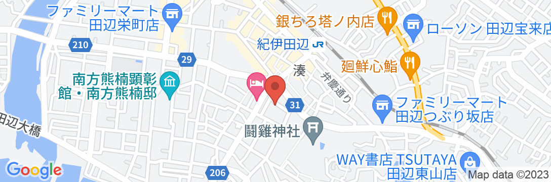 ブッダゲストハウス 口熊野の地図