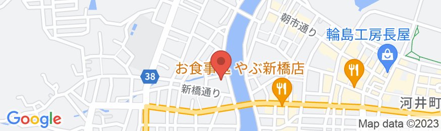 新橋旅館の地図