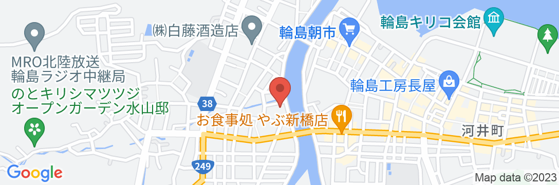 新橋旅館の地図