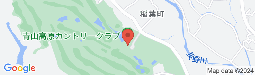 青山高原カントリークラブの地図