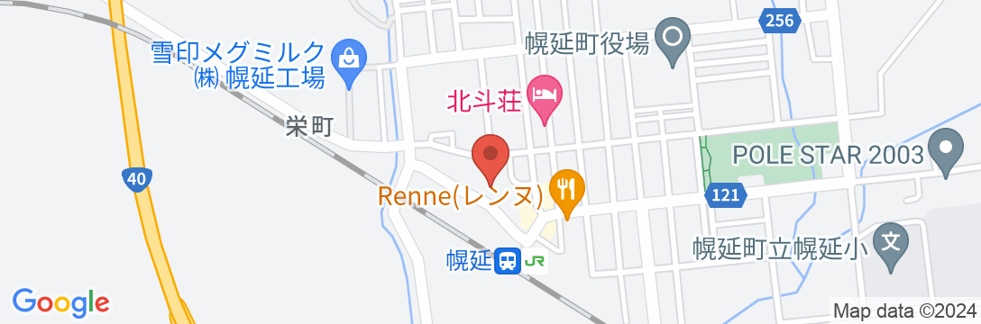 ビジネス旅館 光栄荘の地図