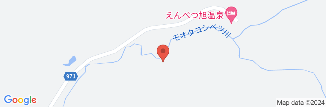 旭温泉の地図