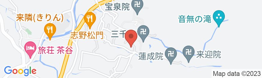 大原温泉湯元 旬味草菜 お宿 芹生の地図