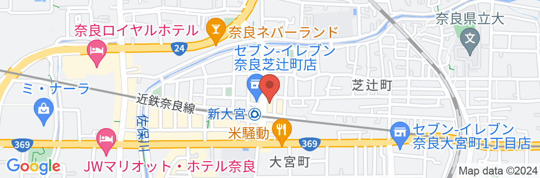 ホテル・葉風泰夢(ハーフタイム)の地図