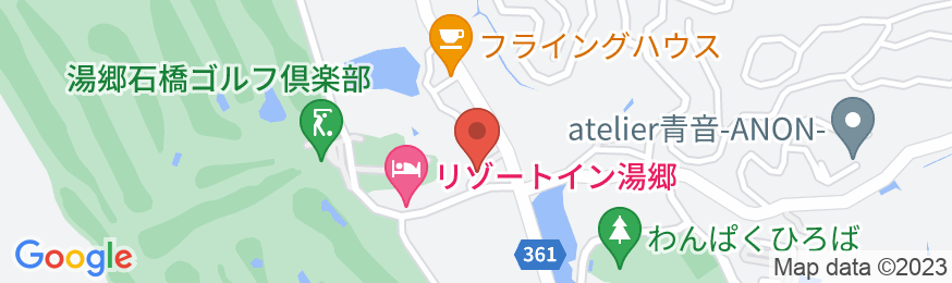 民宿 ぴょん吉 中山荘<岡山県>の地図