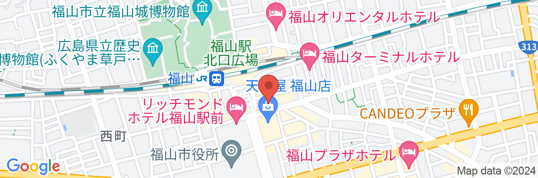 カプセル&サウナ日本の地図