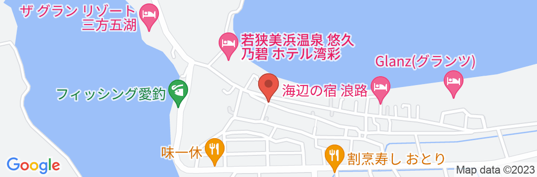 民宿いそや<福井県>の地図