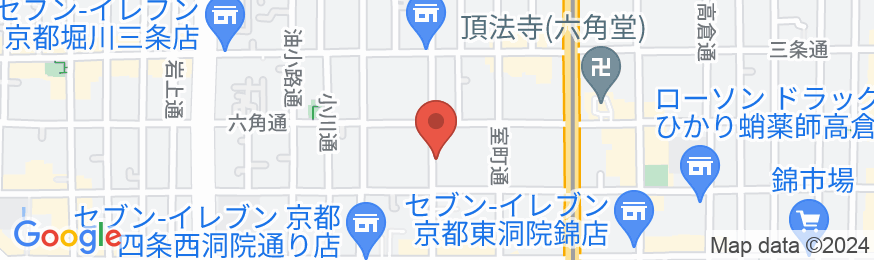三井ガーデンホテル京都新町 別邸の地図