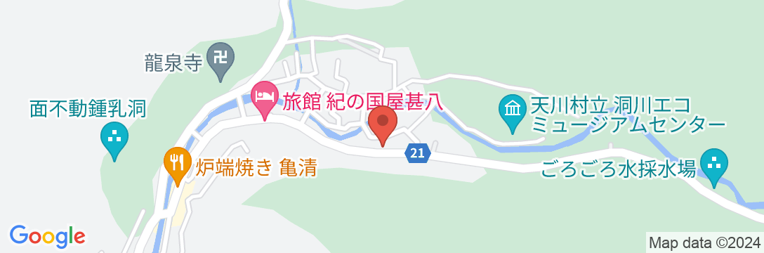 プチホテル&中華料理 彰武の地図